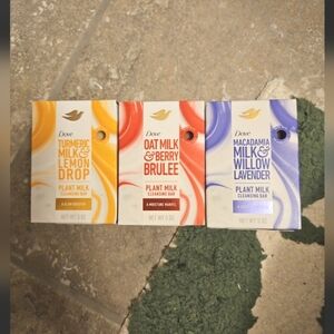 Dove plant milk cleansing bars Lavender Soap